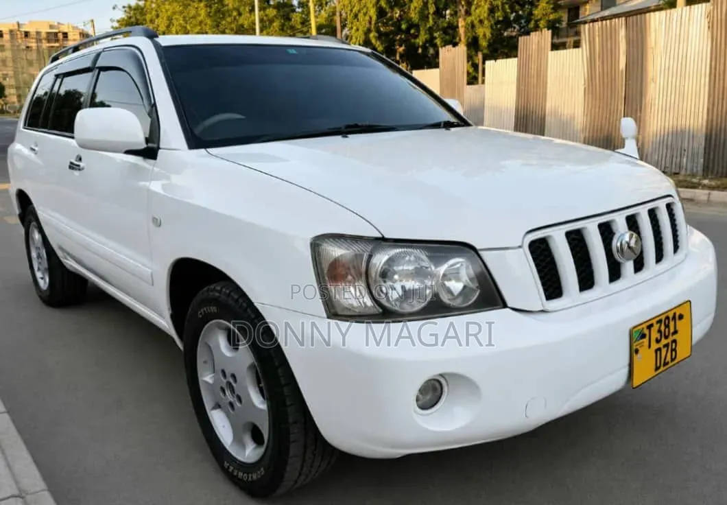 Toyota Kluger 2006 White