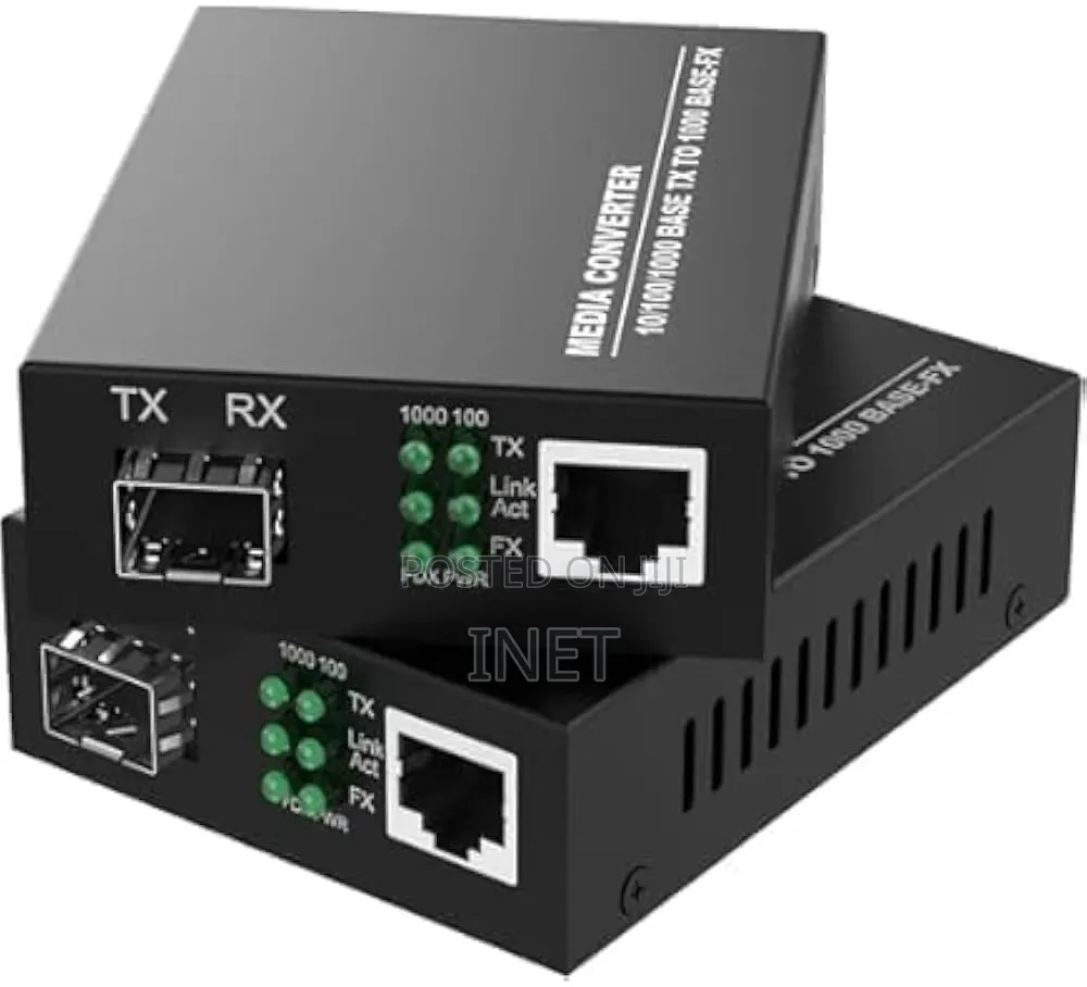 Fiber Media Converters Pair