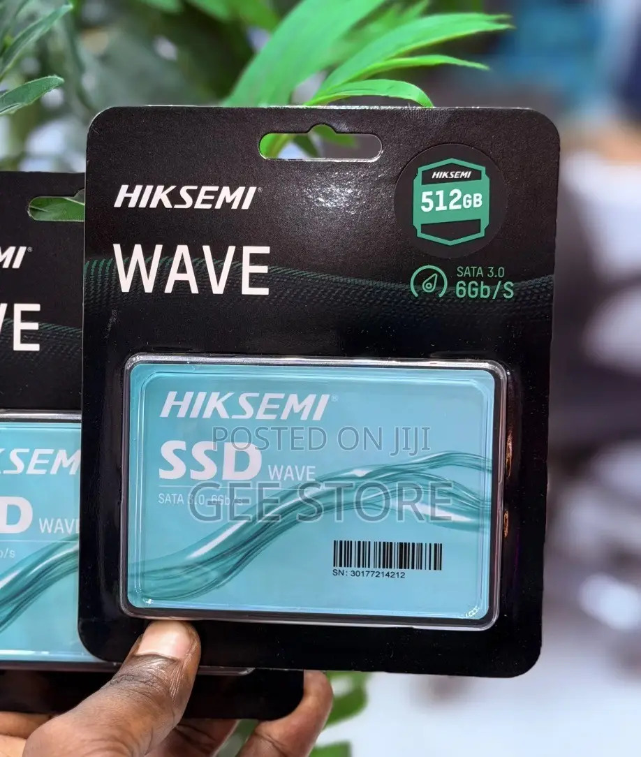 Hiksemi Wave 512GB 2.5-Inch SATA III Internal Solid State Drive (SSD).