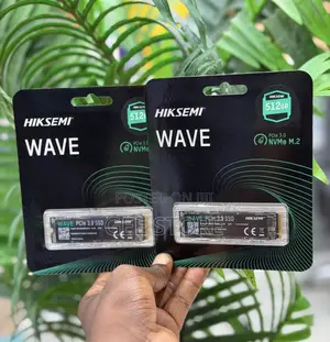 Hiksemi Wave PCIe 3.0 NVMe M.2 SSD Drives With a Capacity of 512GB.