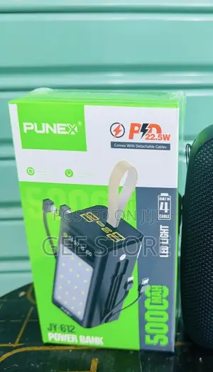 Punex JY-612 Power Bank With a 50,000mAh Capacity.