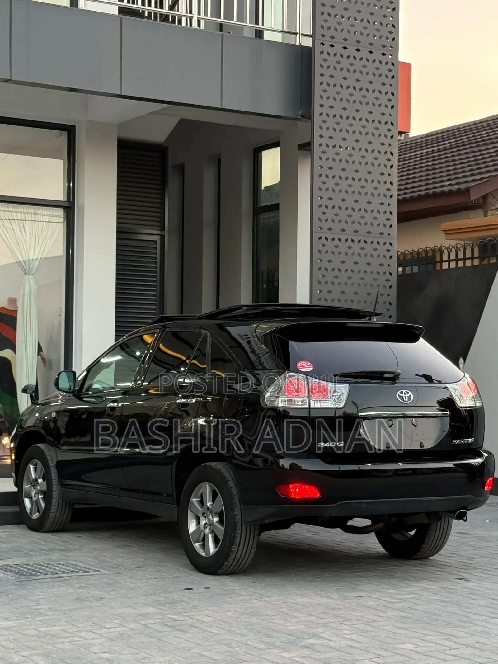 Toyota Harrier 2.4 2008 Matt Black