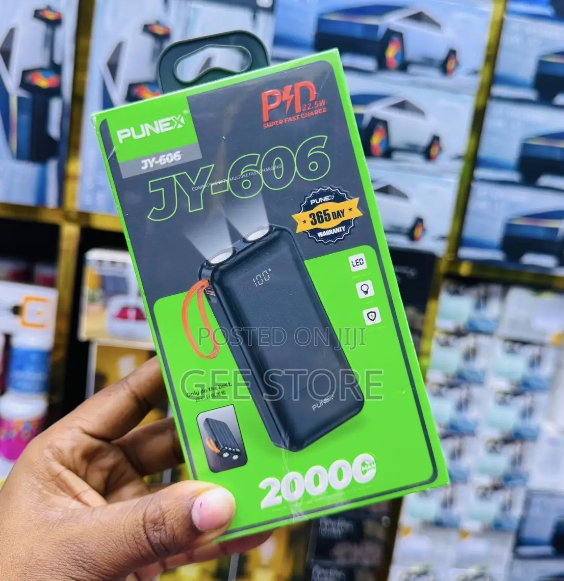 Punex JY-606 20000mAh Power Bank