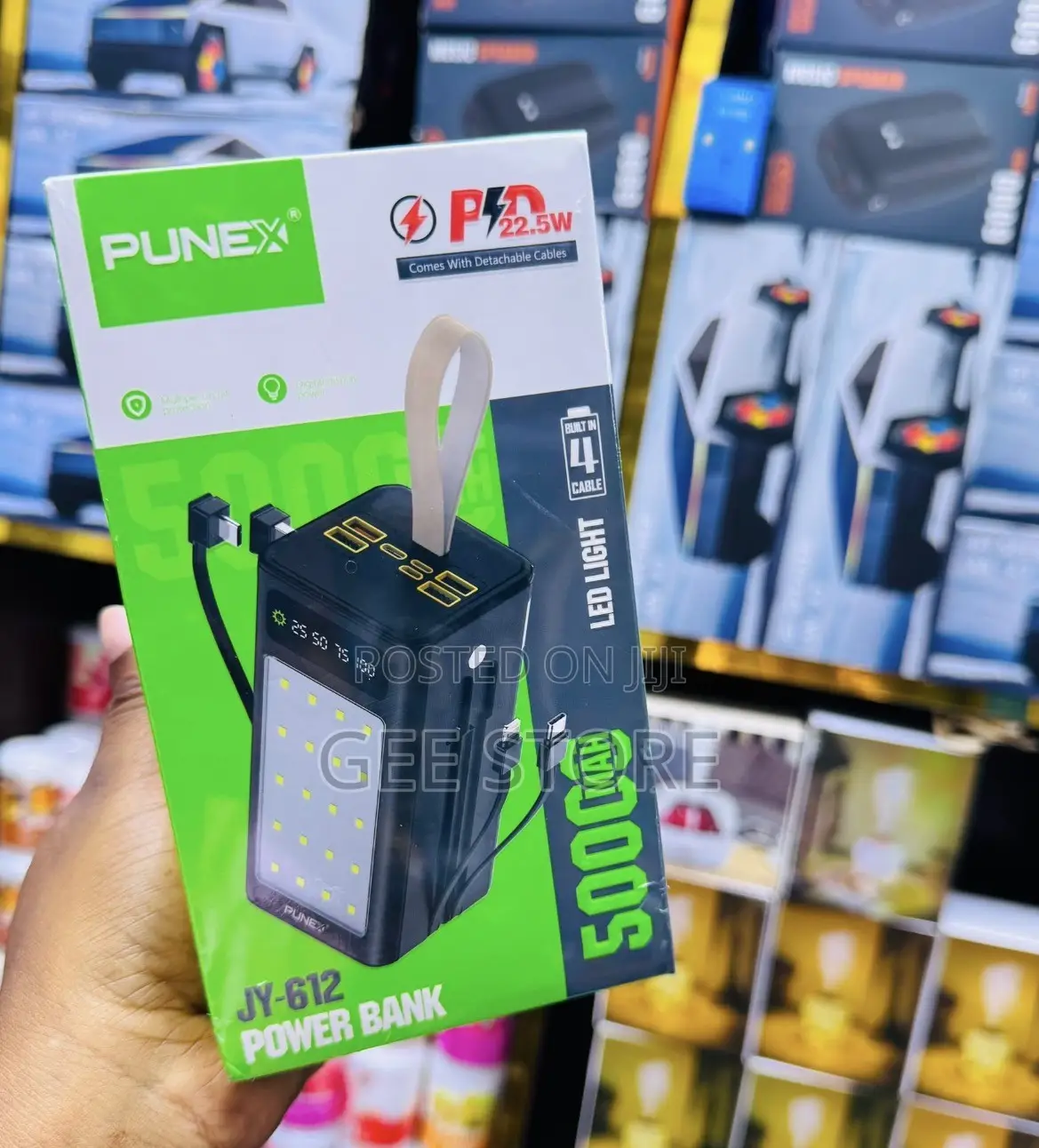 Punex Jy-612 Powerbank 50000mAh