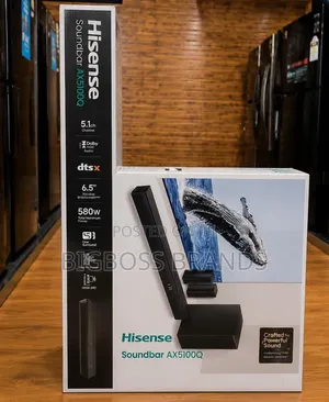 Hisense Sound Bar 
🔘a5100q
580w