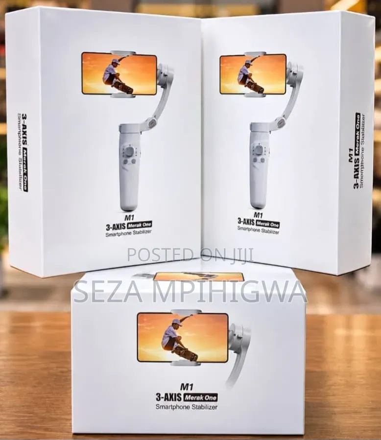 M1 3-Axis Merak One Smartphone Gimbal – Video Zenye Ubora Zaidi! 🔥