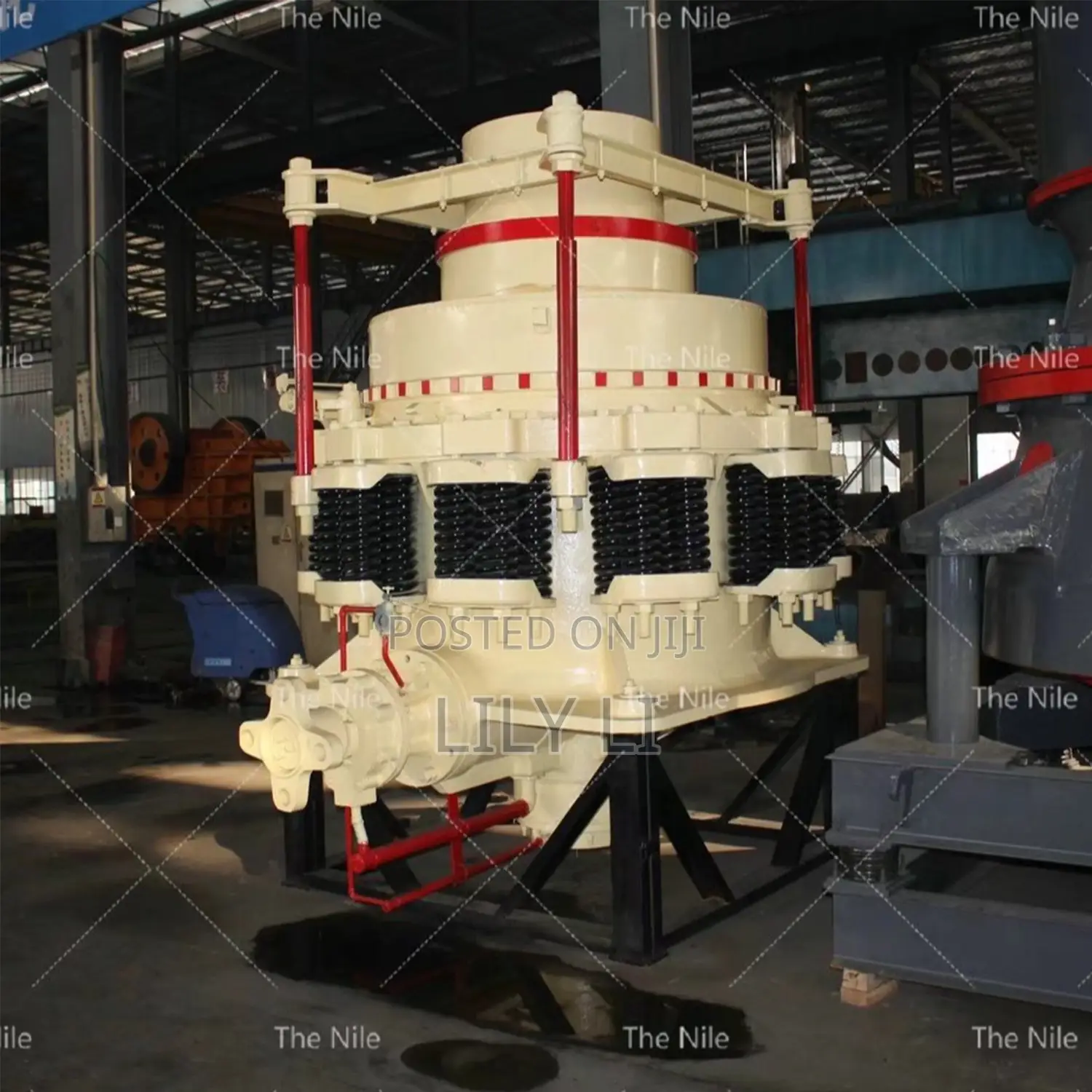 PYB Spring Cone Crusher High Efficiency 50-100tph Hard Ore Crushing