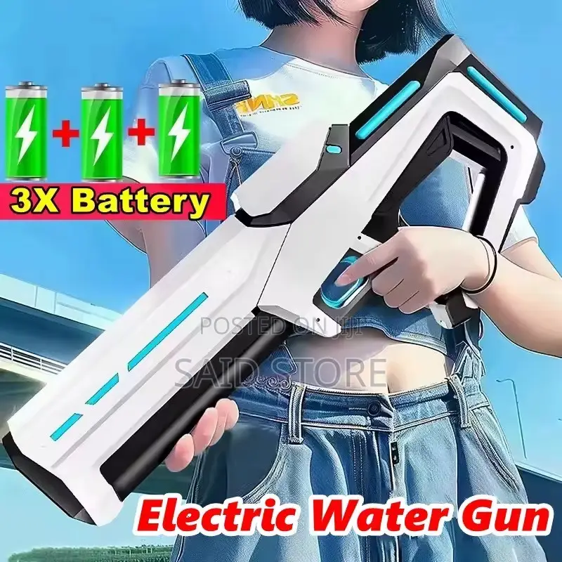 Children Automatic Water Absorption Electric Water Gun Hand Self-
