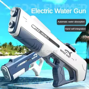 Children Automatic Water Absorption Electric Water Gun Hand Self-