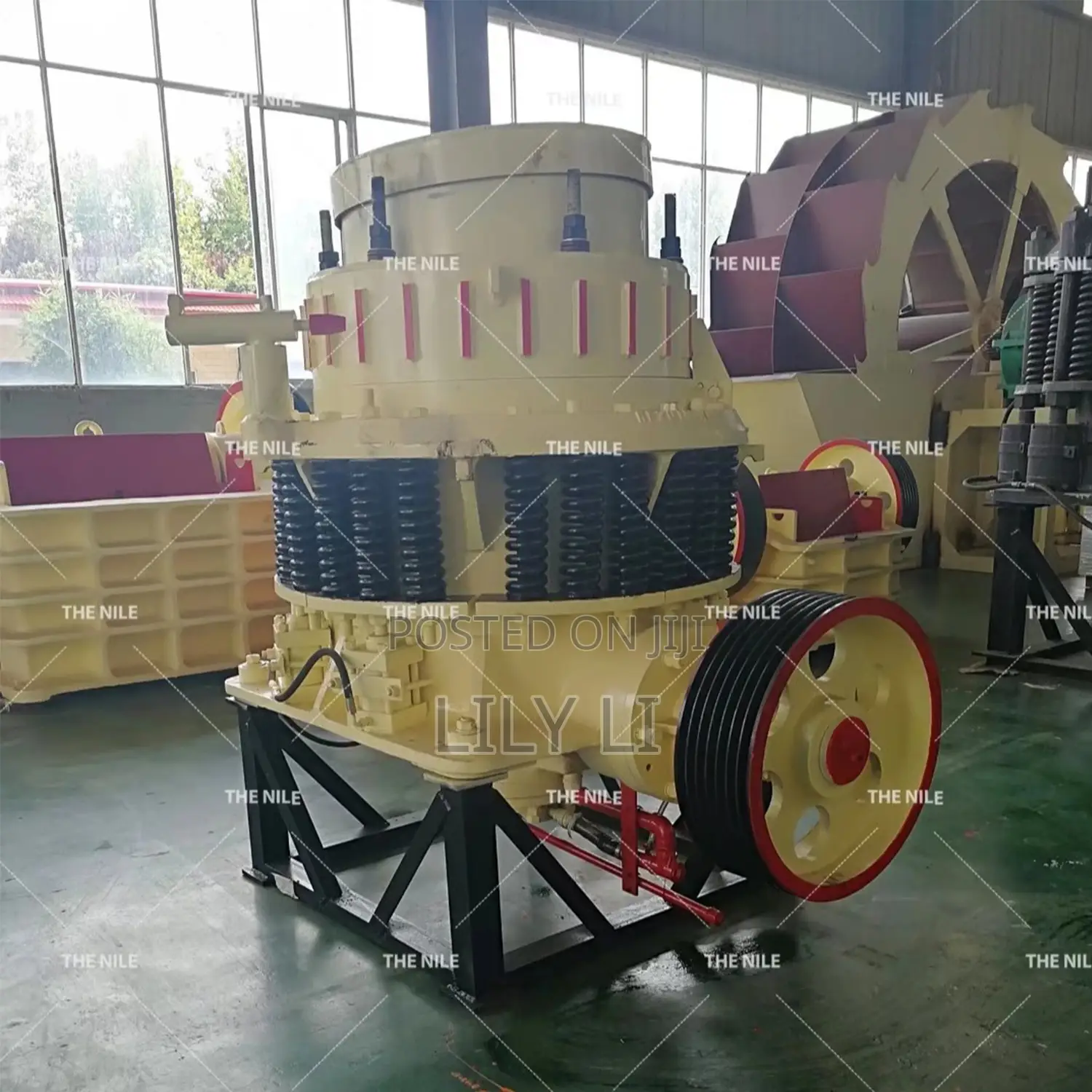 Spring Cone Crusher Equipment Layer Crushing Even Product Shape