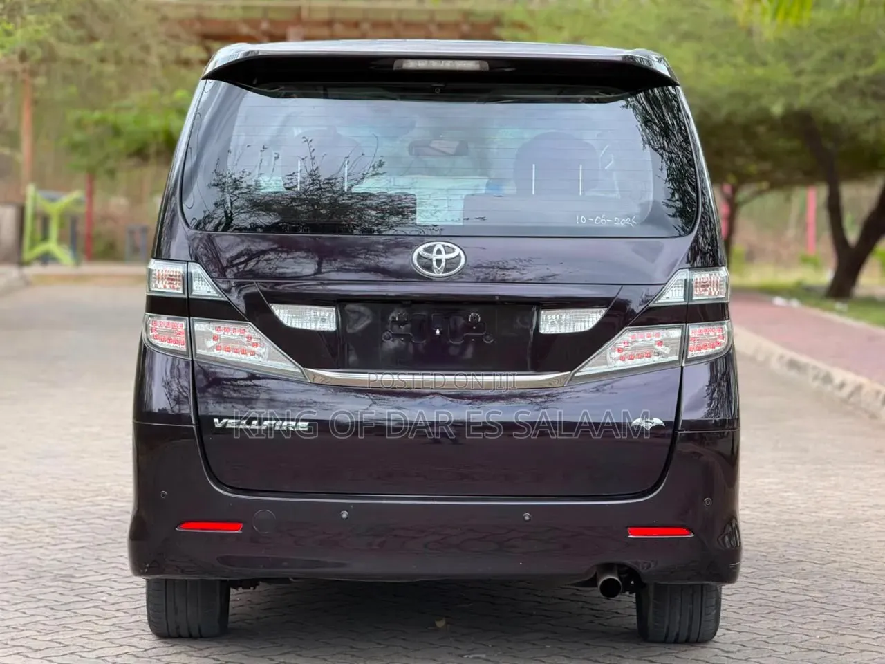 Toyota Vellfire 2009 Black
