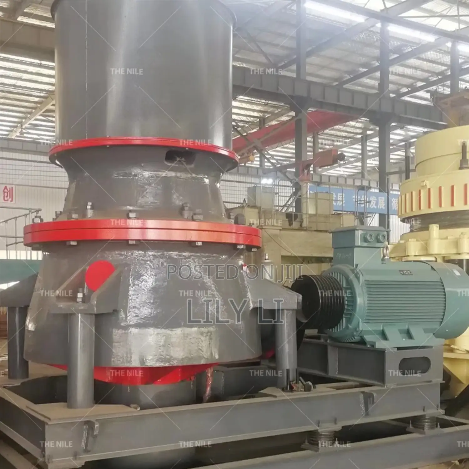 Single Cylinder Hydraulic Cone Crusher 50-220tph Mining Aggregate Use