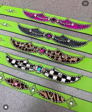 Mannahatta Nyc Cowhide Studded Wing Belts Vintage Collection