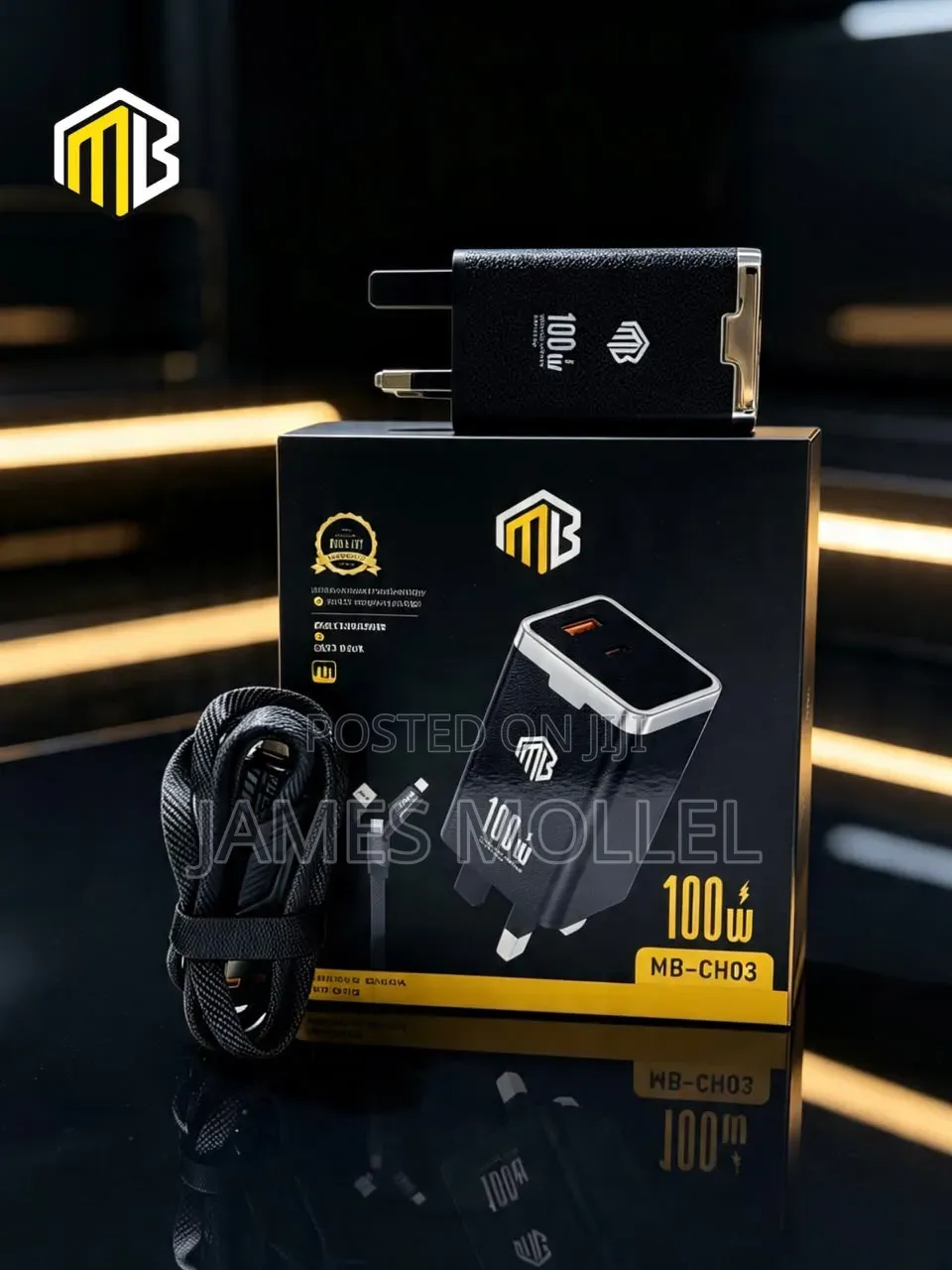 *Mb Superfast Charger 100w*
🔸ina 4in 1 USB