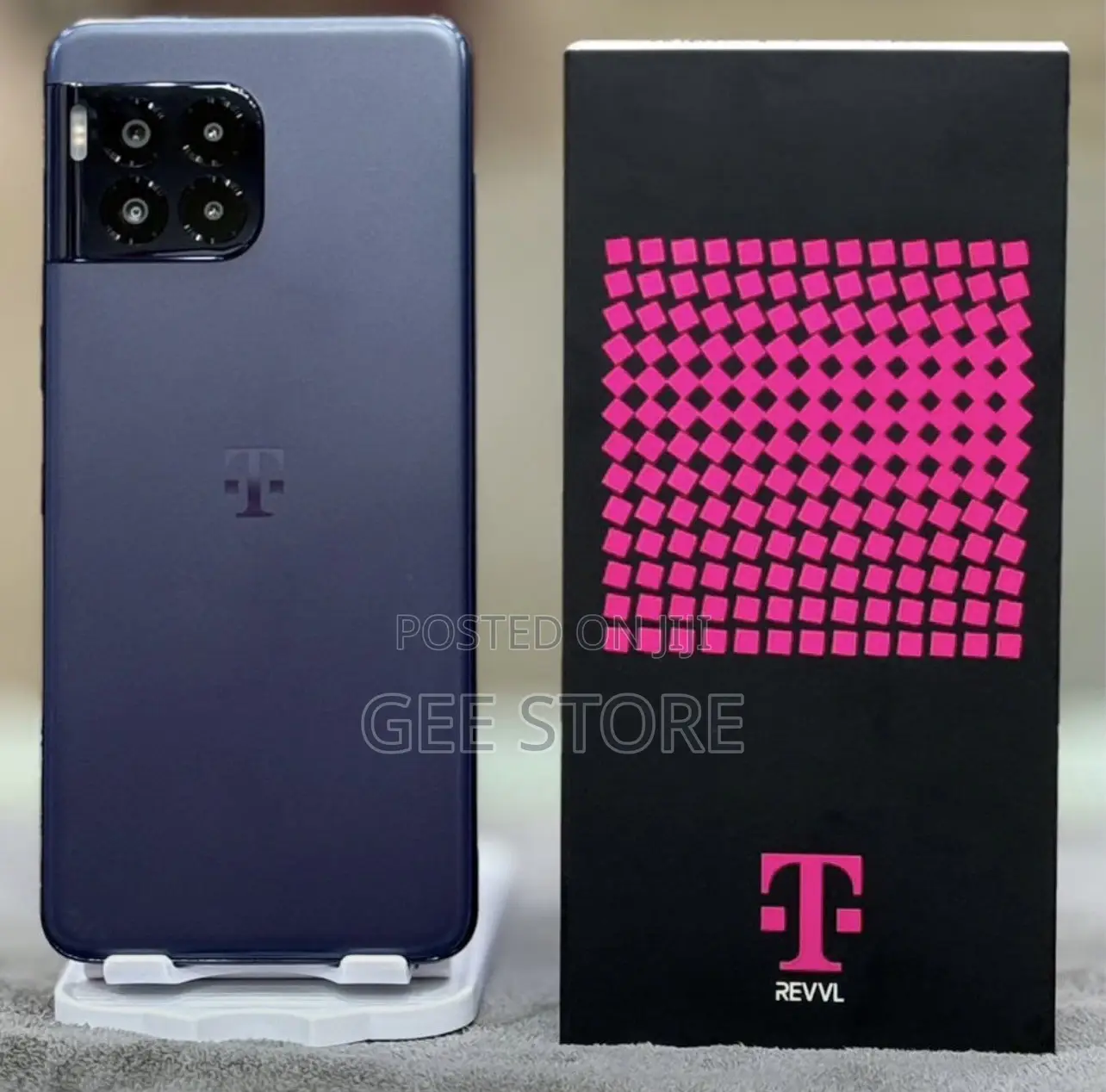 New T-Mobile REVVL 5G 128 GB Black