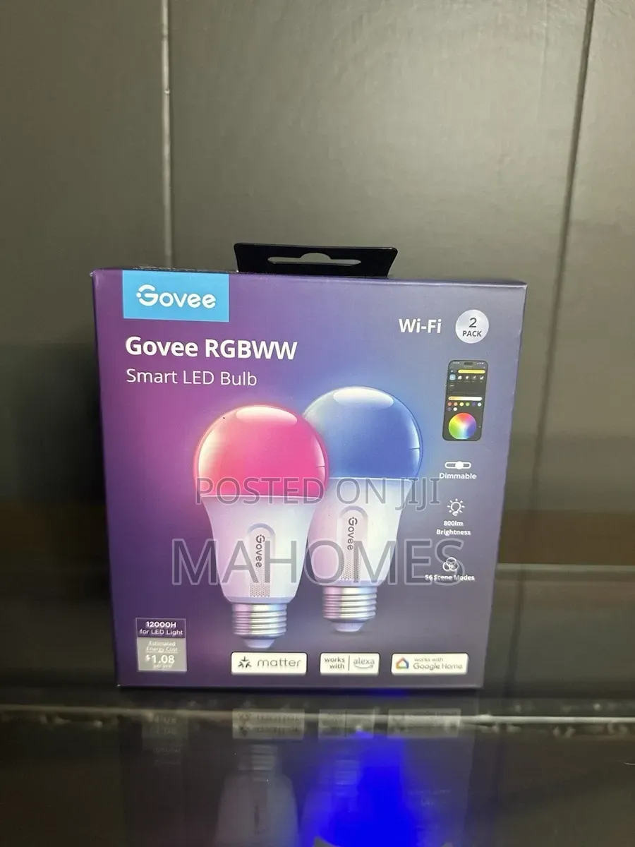 Govee RGBWW Smart LED Bulb Wi-Fi (2Pack)