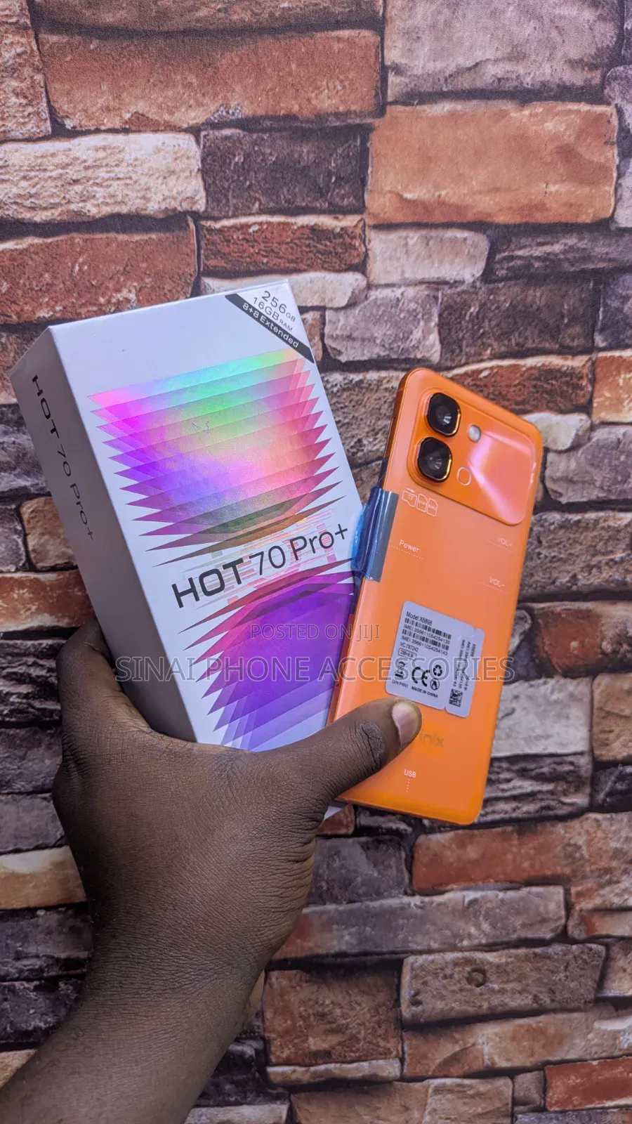New Infinix Hot 70 Pro 5G+ 256 GB