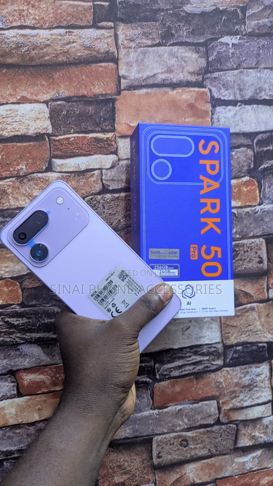 New Tecno Spark 50 Pro 256 GB