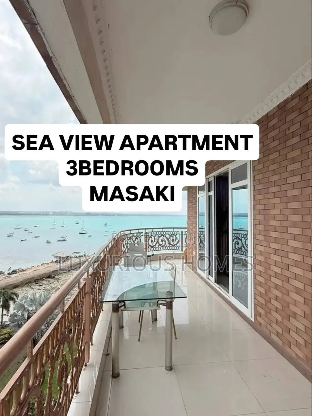 Furnished 3bdrm Apartment in Masaki for rent