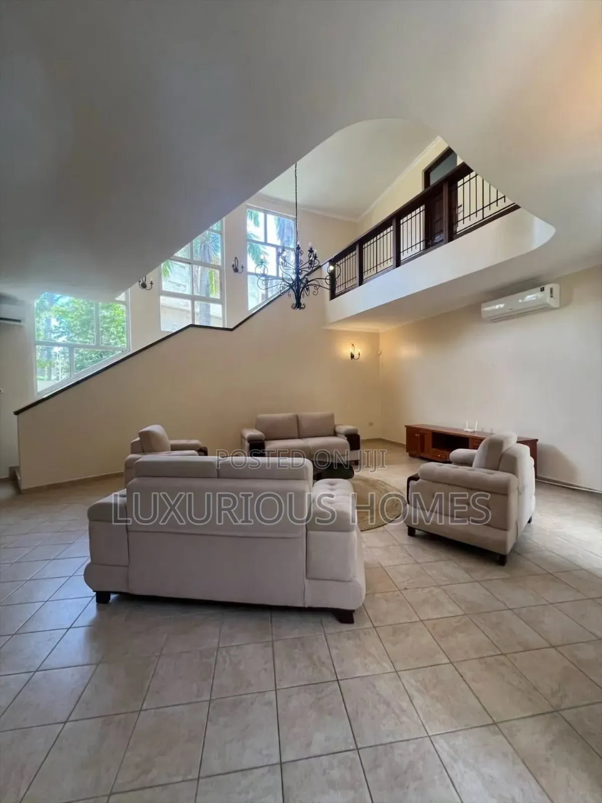 Furnished 3bdrm Villa in Mikocheni for rent