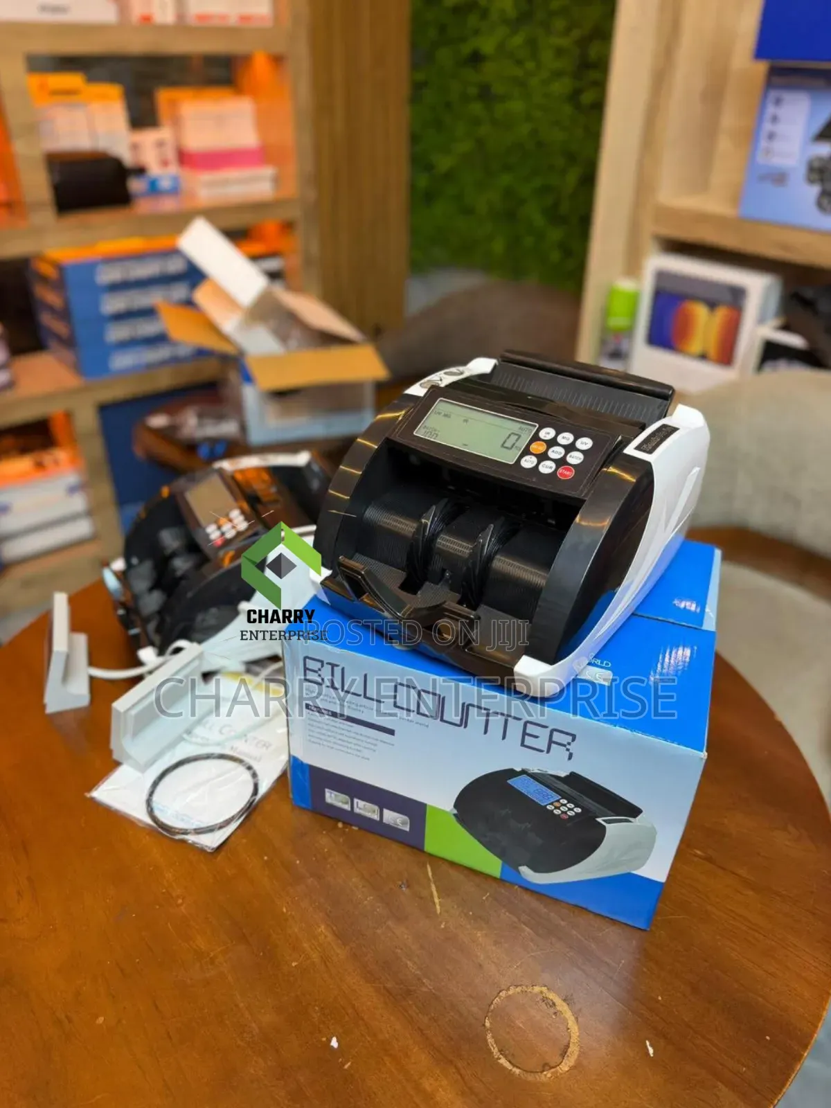 Rechargeable Bill Counter Mashine Ya Kuhesabu Pesa Ya Kuchaji