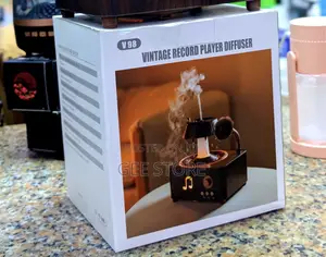 V98 Vintage Record Player Aromatherapy Diffuser and Air Humidifier