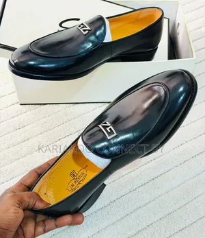 JM Weston Italian Leather Slip-on Loafers