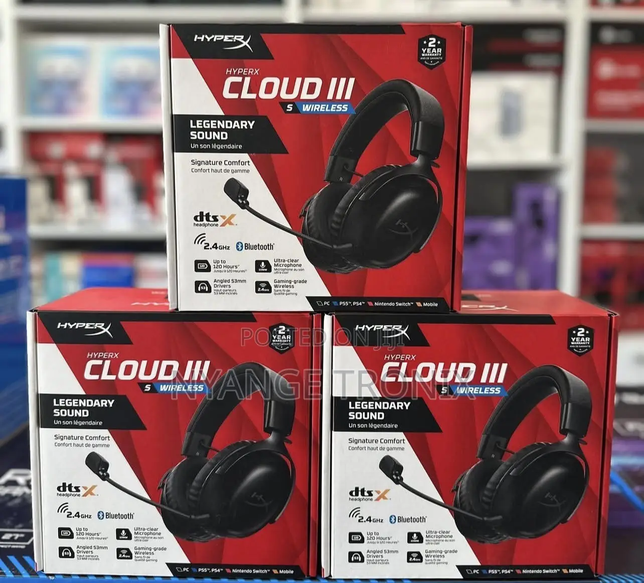 Hyperx Cloud 3s Wireless