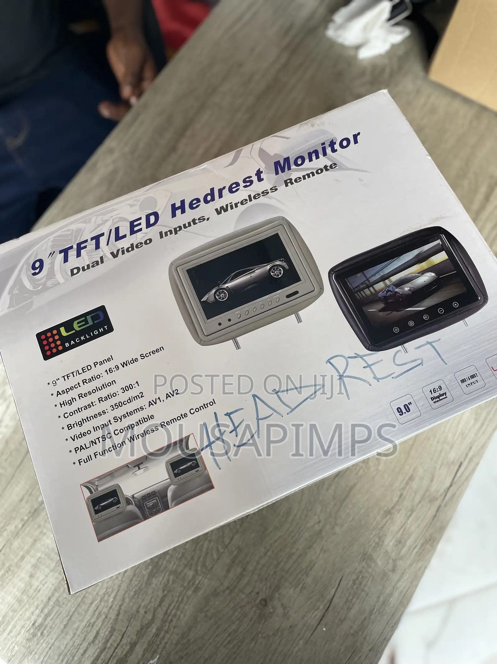 Rear Hedrest Monitor