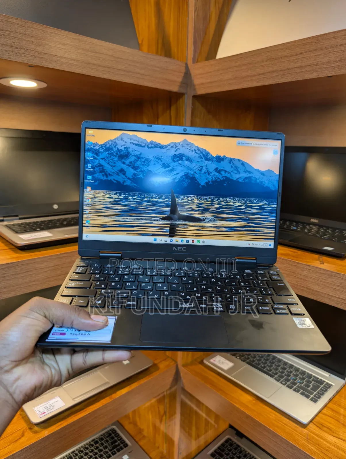 New Laptop NEC 8GB Intel Core i5 SSD 128GB