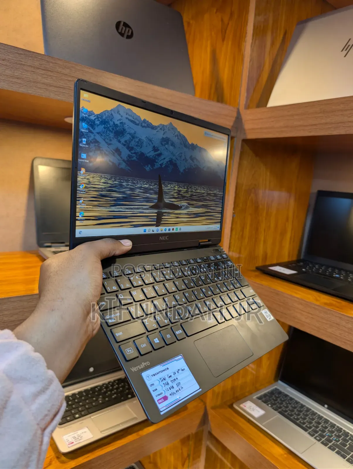New Laptop NEC 8GB Intel Core i5 SSD 128GB