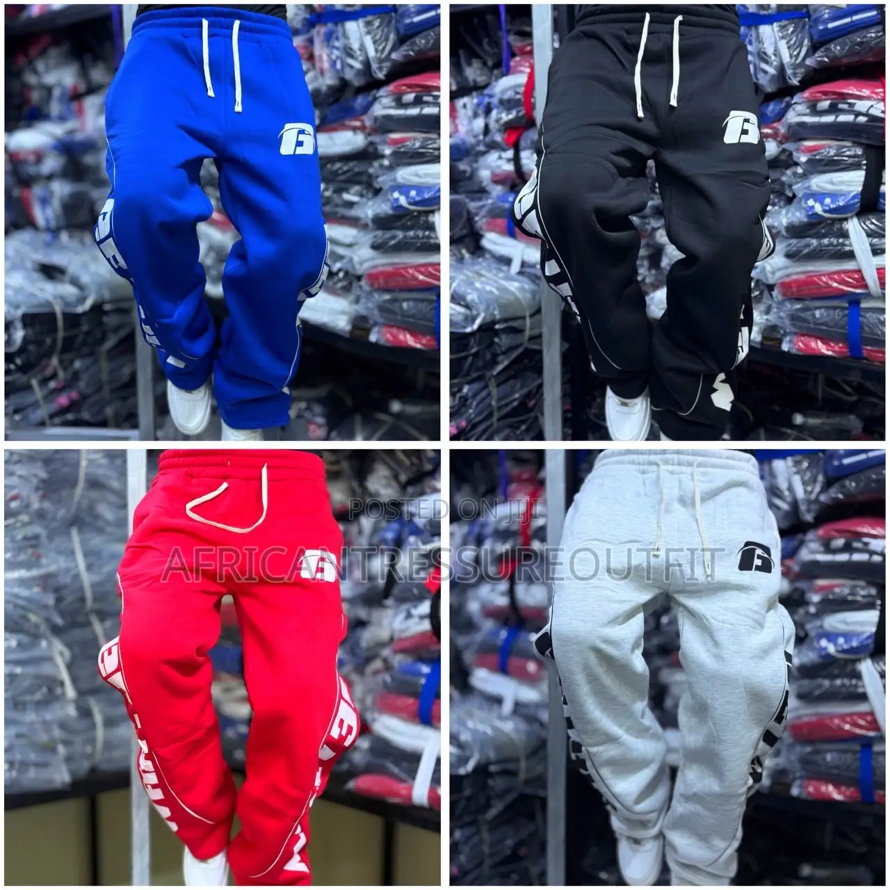 Saintage Sweatpants Streetswear Collection Size 30–36