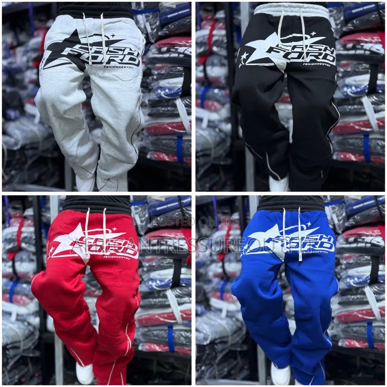 Saintage Sweatpants Streetswear Collection Size 30–36