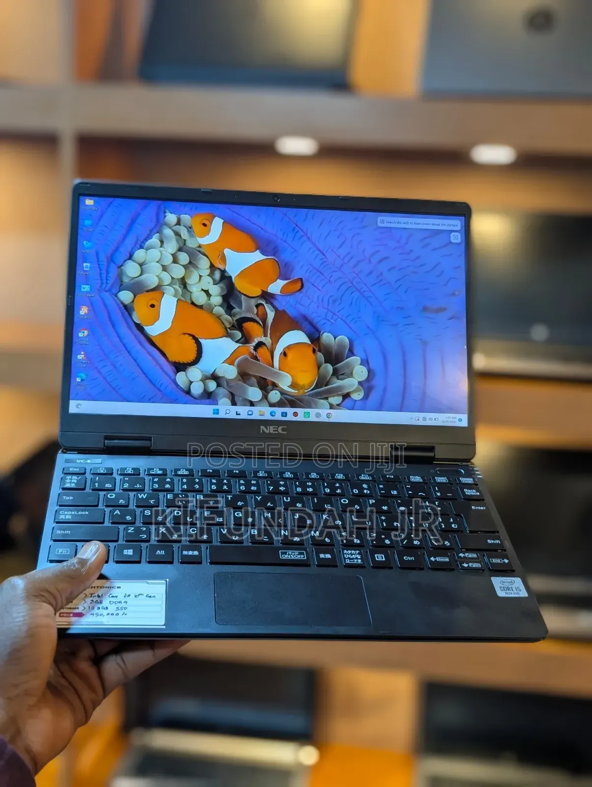 New Laptop NEC 8GB Intel Core i5 SSD 128GB