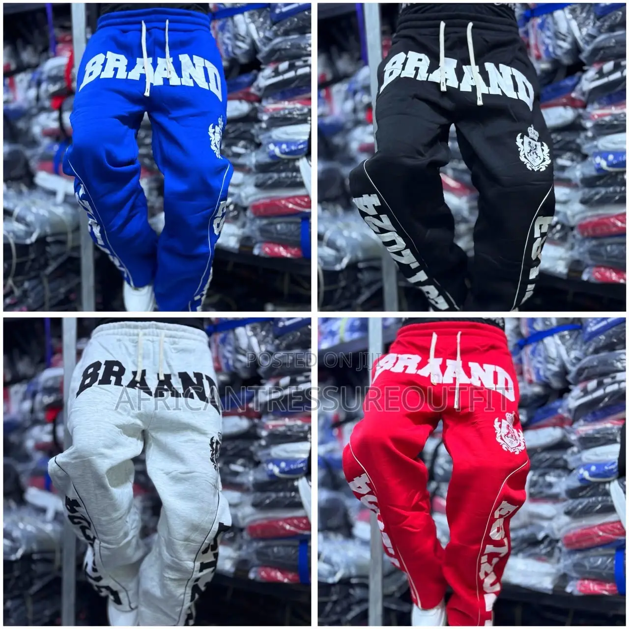 Saintage Sweatpants Streetswear Collection Size 30–36