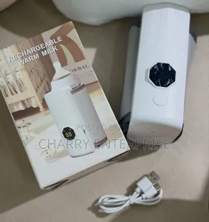Portable Rechargeable Baby Milk Bottle Warmer withDigital Temp Display