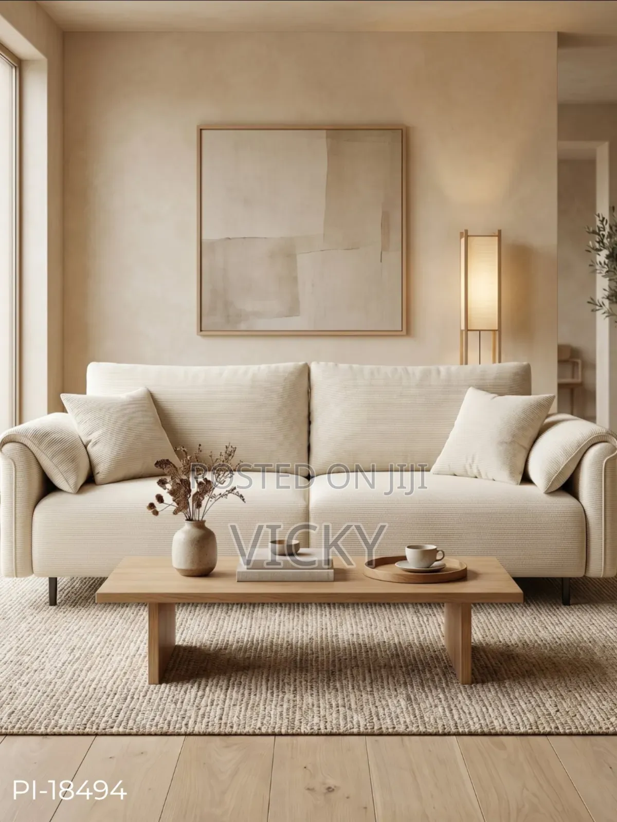 Luxury Modern Sofa | Sofa La Kisasa – 600,000/= 🔥