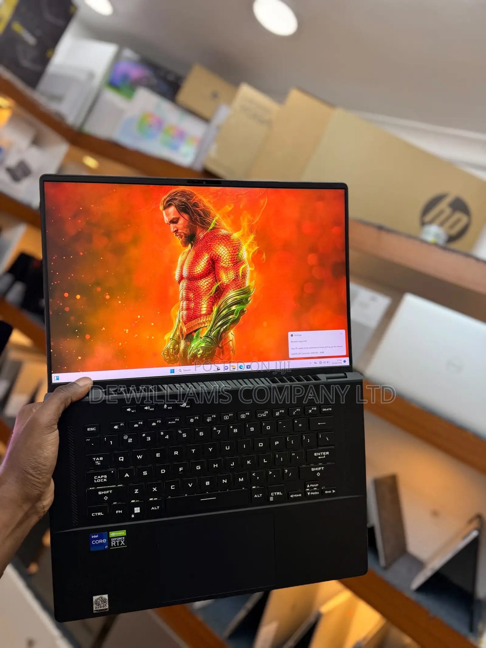 New Laptop Asus ROG Zephyrus M16 16GB Intel Core i7 SSD 512GB