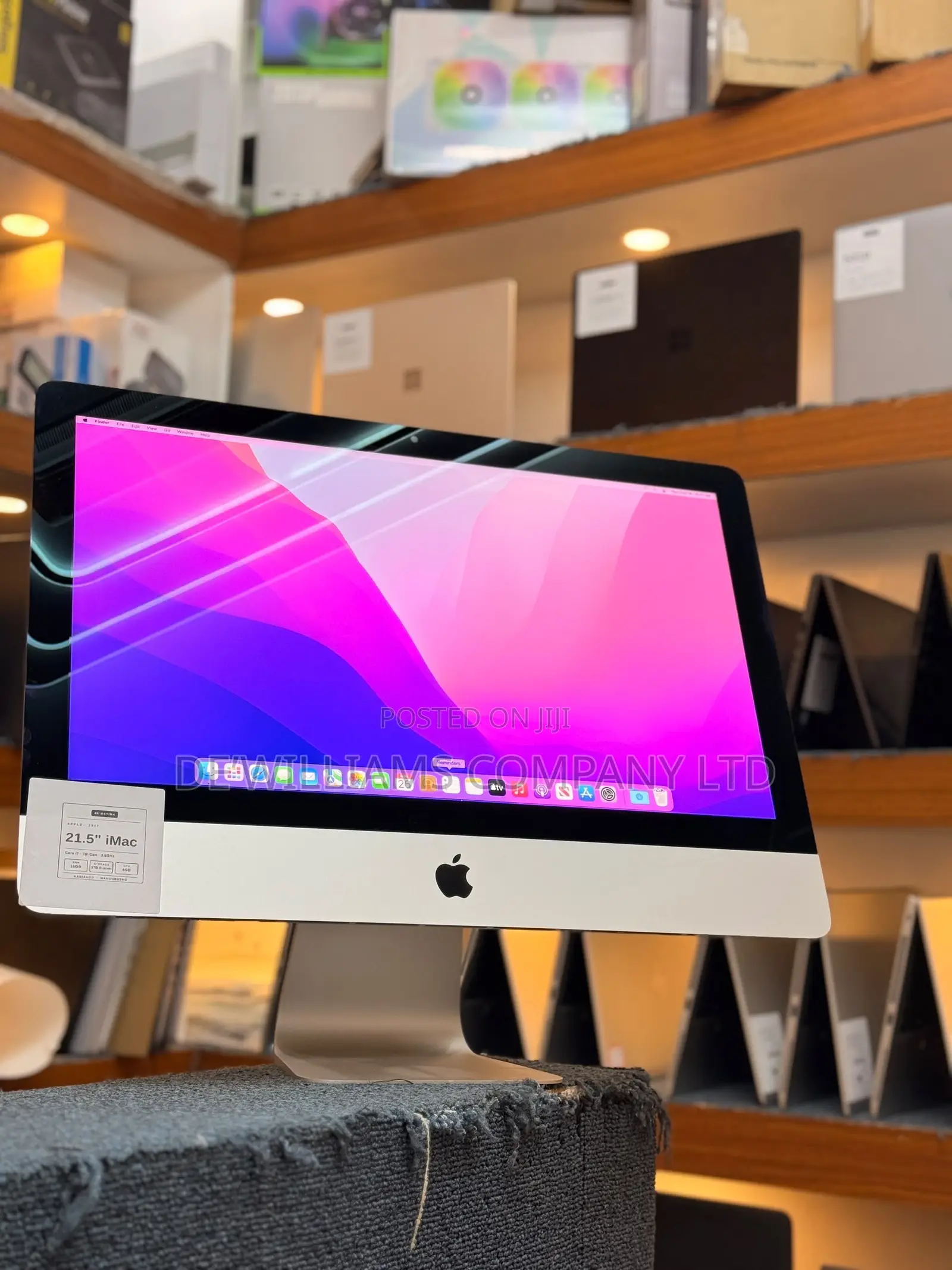 Desktop Computer Apple iMac 16GB Intel Core i7 SSD 1T