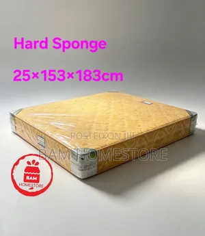 Hard Sponge Orthopedic Mattress/ Godoro (Inch 8 & Nchi 10 Thickness)