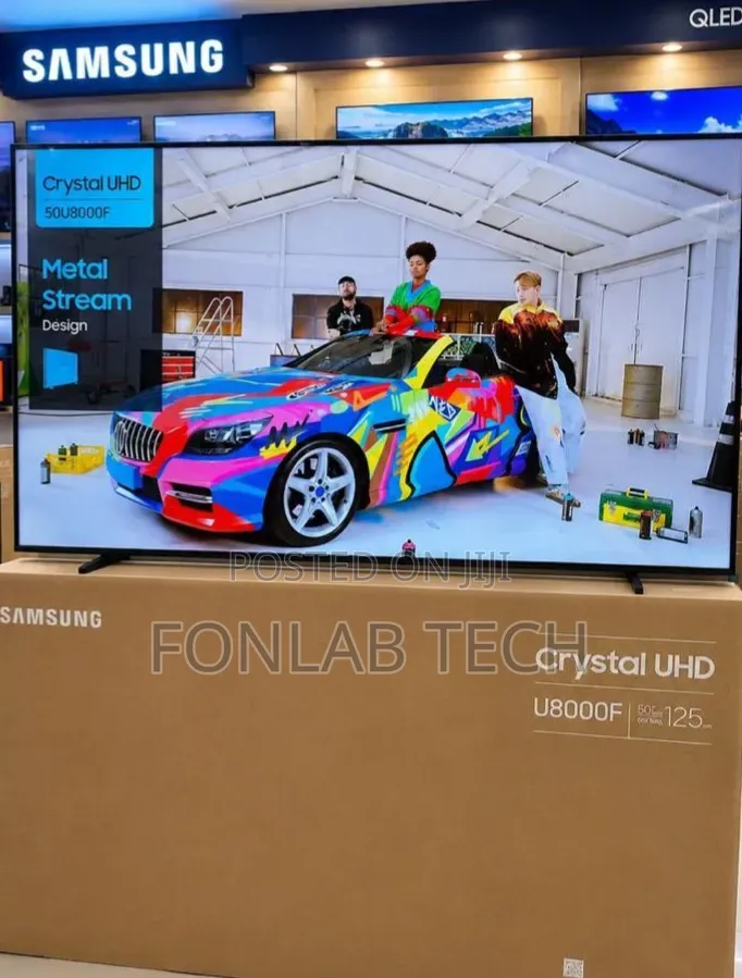 Samsung Zmart TV 55 .....*Samsung TV Inch 55 Model 55U8000F