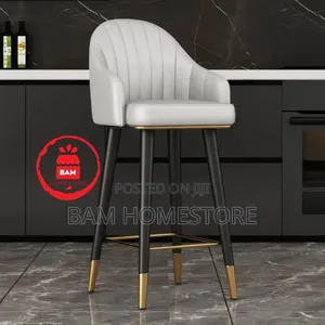 Rotatable Bar Stool / Luxury Swivel Counter Stool With Backrest