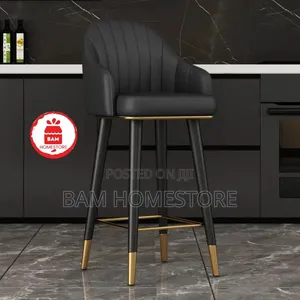 Rotatable Bar Stool / Luxury Swivel Counter Stool With Backrest