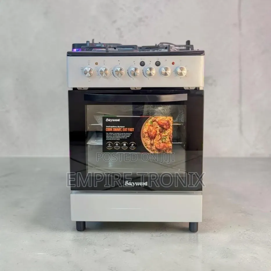 Skywood Cooker 60x60 3 Gas 1 Electric 75L Electric Oven