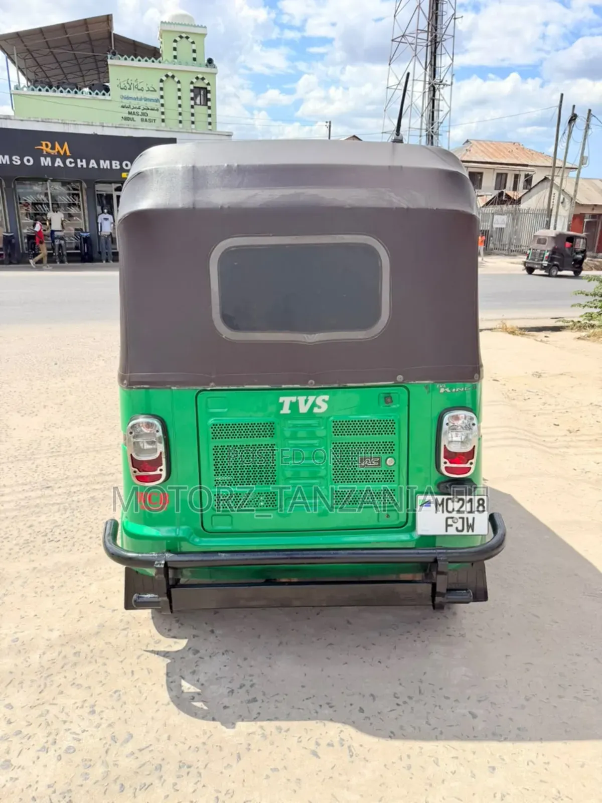 TVS King Deluxe Plus iTouch Start 2026 Green