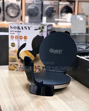 Sokany KJ-507 Electric Roti/Chapati Maker – Non-Stick Flatbread Press