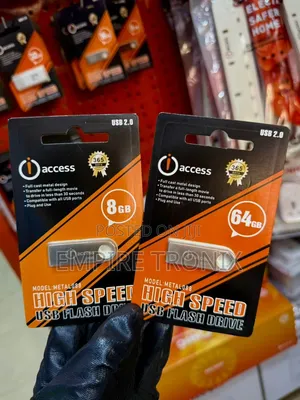 64GB iAccess Metal USB Flash Drive High Speed