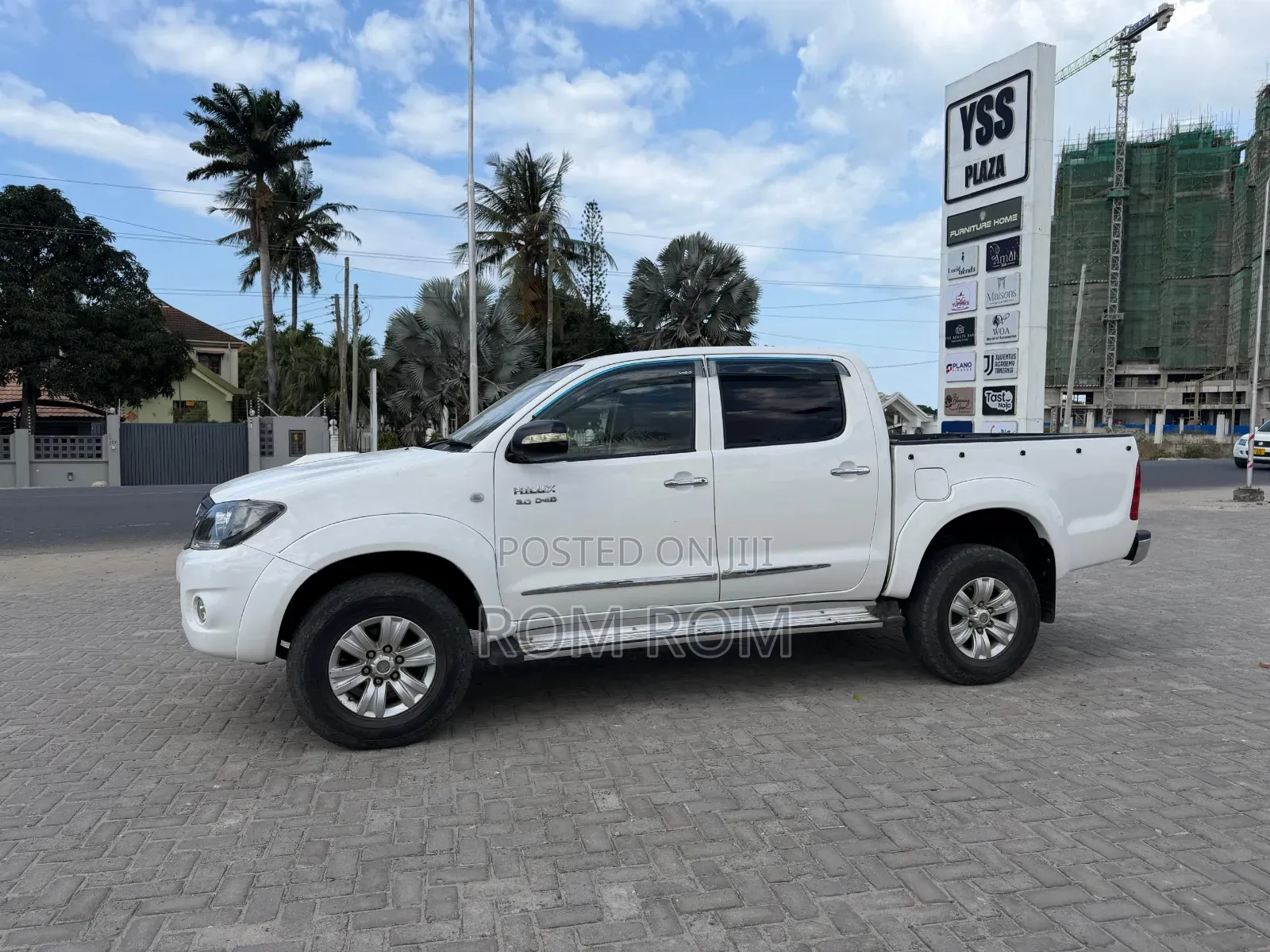 Toyota Hilux 2.5 Cab 2005 White