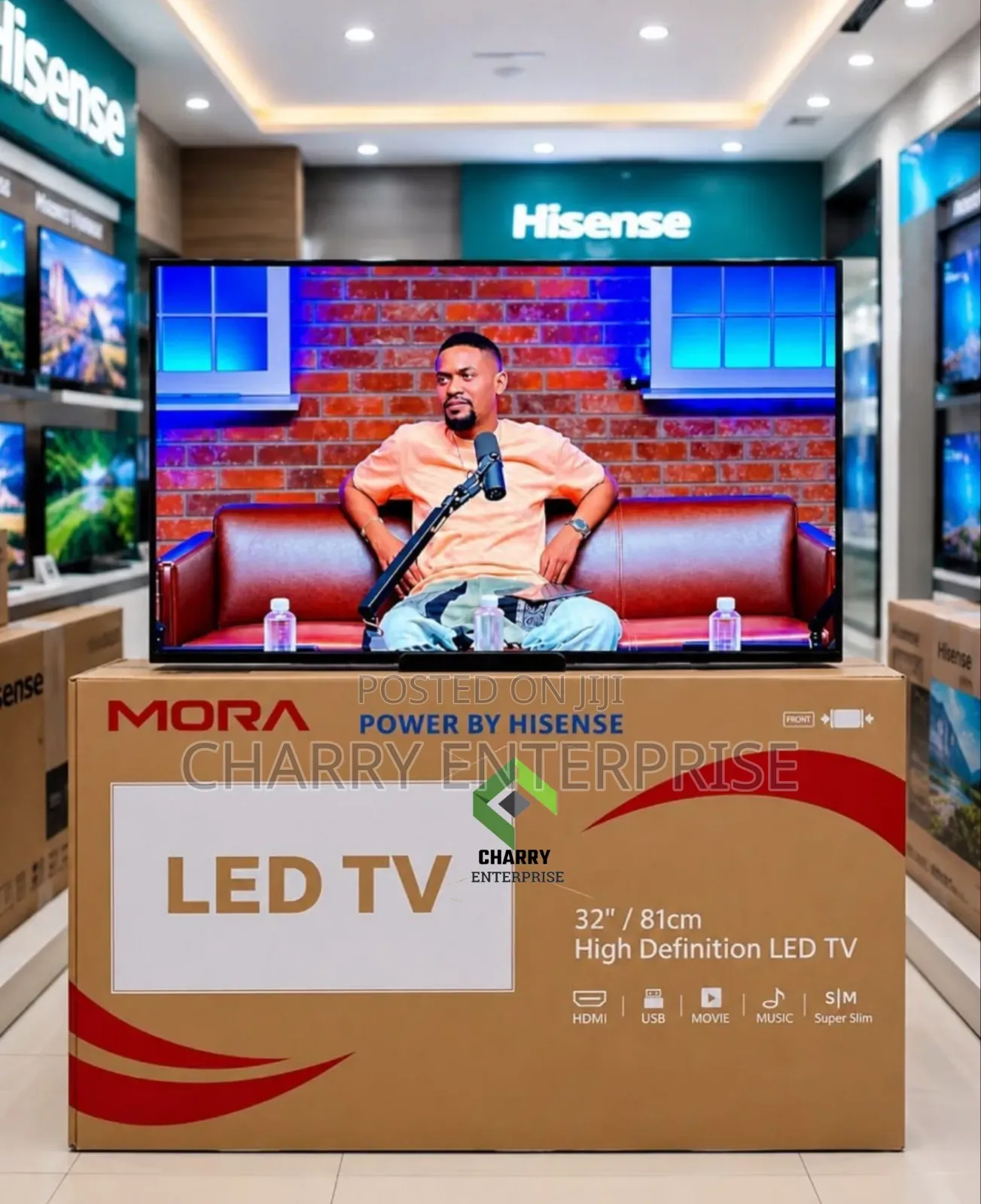 Mora TV Led Inch 32 TSH Powered by Hisense
