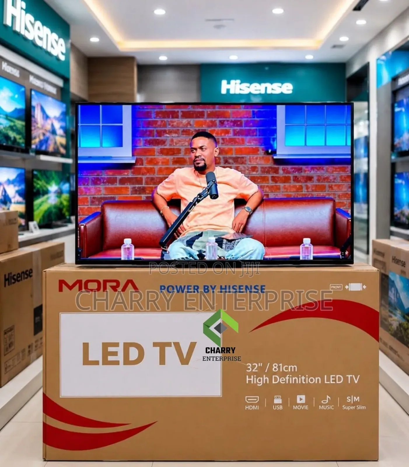Mora TV Led Inch 32 TSH Powered by Hisense